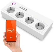 Listwy zasilające - Listwa zasilająca Wi-Fi z pomiarem - miniaturka - grafika 1