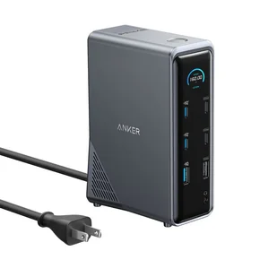 Anker A83B63A1 stacja dokująca Uniwersalne Czarny - Stacje dokujące do telefonów - miniaturka - grafika 1