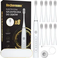 Szczoteczki elektryczne - Szczoteczka Heckermann DY-600 Biała - miniaturka - grafika 1