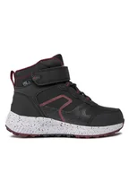 Buty dla dziewczynek - Leaf Sneakersy Lavia LLAVI201K Czarny - miniaturka - grafika 1