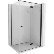 Kabiny prysznicowe - Mexen Mist-F T kabina prysznicowa składana prawa 85 x 110 cm, transparent, czarna - 8A6T-085-110-70-00-P - miniaturka - grafika 1