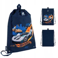 Worki na buty - WOREK NA BUTY SZKOLNY DLA CHŁOPCA NIEBIESKI HOT WHEELS KITE - miniaturka - grafika 1