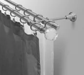 Karnisze - KARNISZ FOLK PODWÓJNY 19 MM NIKIEL - miniaturka - grafika 1