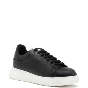 Emporio Armani Trampki | z dodatkiem skóry - Trampki męskie - miniaturka - grafika 1