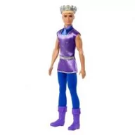 Lalki dla dziewczynek - Lalka Barbie Królewski Ken Blondyn Mattel - miniaturka - grafika 1