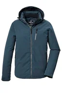 Kurtki męskie - G.I.G.A. DX Męska kurtka funkcyjna/kurtka outdoorowa z odpinanym kapturem GW 64 MN JCKT, ciemnoniebieska, 4XL, 42539-000 - miniaturka - grafika 1