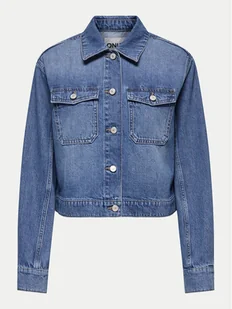 ONLY Kurtka jeansowa Lumi 15339977 Niebieski Regular Fit - Kurtki damskie - miniaturka - grafika 1