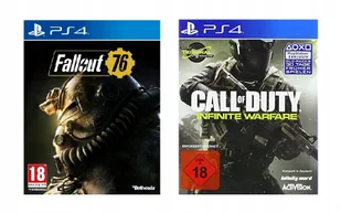 PS4 Zestaw 2 Gry Fallout 76 + Call of Duty Infinite Warfare - Gry PlayStation 4 - miniaturka - grafika 1