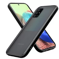 Etui i futerały do telefonów - Pokrowiec Etui Do Samsung Galaxy A71 4G w Matowy Czarny TPU Hard Case Obudowa Ochronny Cadorabo - miniaturka - grafika 1