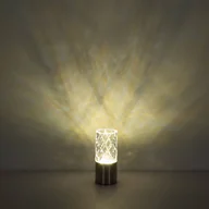 Lampy stojące - Globo Akumulatorowa lampa stołowa LED Lunki, czarny matowy, wysokość 19 cm, CCT - miniaturka - grafika 1