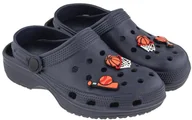 Buty dla dziewczynek - Clogi dziecięce granatowe rozmiar 30/31 - miniaturka - grafika 1