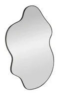 Lustra - Czarne nowoczesne lustro ścienne A5-G23 - miniaturka - grafika 1