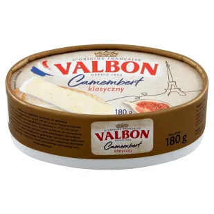 Valbon Camembert Klasyczny 180 G - Szybkie dania obiadowe - miniaturka - grafika 1