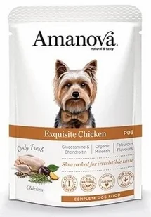 Amanova Adult Exquisite Chicken saszetka 300g - Mokra karma dla psów - miniaturka - grafika 1