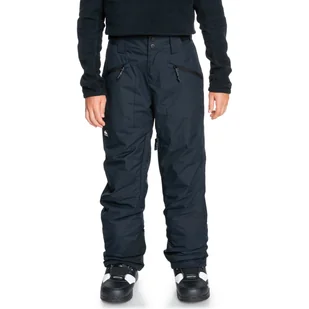 Dziecięce Spodnie QUIKSILVER BOUNDRY YTH PT B SNPT KVJ0 EQBTP03030-KVJ0 – Czarny - Spodnie narciarskie - miniaturka - grafika 1