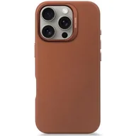 Etui i futerały do telefonów - Etui DECODED Leather MagSafe do Apple iPhone 16 Pro Brązowy | Bezpłatny transport - miniaturka - grafika 1