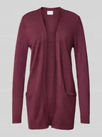 Swetry damskie - Kurtka z dzianiny z przodem bez zapięcia model ‘RIL’ - miniaturka - grafika 1