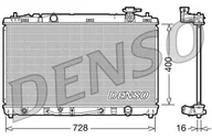 Układ chłodzenia - akcesoria - Chłodnica, układ chłodzenia silnika Denso DRM50042 - miniaturka - grafika 1