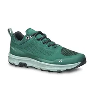 Moda i Uroda OUTLET - Buty Trekkingowe Skórzane Wodoodporne Modne Stylowe Wygodne Zielone Sportowe Górskie Damskie Vasque Hiking Breeze Low Spruce 41 - miniaturka - grafika 1