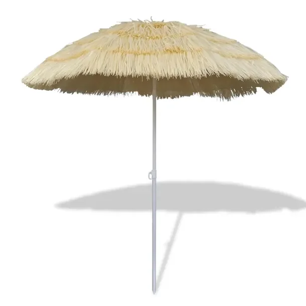 Parasol plażowy hawajski 1,8 m, stalowa rama, wielokolorowy