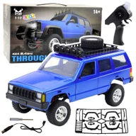 Zabawki zdalnie sterowane - Samochód Terenowy MN78 Zdalnie Sterowany RC Napęd 4x4 Niebieski 1:12 LEAN Toys - miniaturka - grafika 1