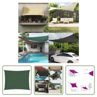 Parasole ogrodowe - The Living Store Prostokątny żagiel ogrodowy - tkanina Oxford - 3 -5x5 m - zielony - Żagiel Ogrodowy - miniaturka - grafika 1