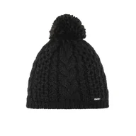 Czapki damskie - Damska czapka zimowa Eisbar Afra Pompon MU black - ONE SIZE - miniaturka - grafika 1