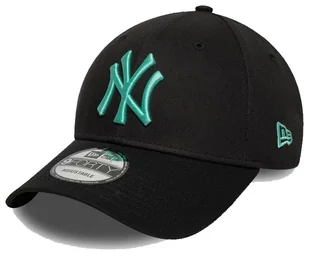 Czapka z daszkiem NEW ERA NYY MLB League Essential 9FORTY czarna - Czapki damskie - miniaturka - grafika 1