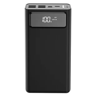 XO Power bank PR125 50000mAh czarny - Powerbanki - miniaturka - grafika 1
