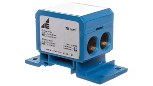 Elektro-Plast OPATÓWEK Blok rozdzielczy 2x4-70mm2 + 2x4-50mm2 + 1x4-25mm2 niebieski DB6-N 48.38 48.38 - Rozdzielnie elektryczne - miniaturka - grafika 1