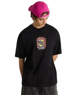 T-shirt Vans SKULL WINDOW SS VN000NHUBLK Black L - Koszulki męskie - miniaturka - grafika 1