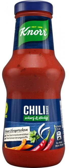 KNORR chili sos chili do dań 250ml szkło DE
