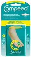 Apteczki i materiały opatrunkowe - Johnson&Johnson Plastry compeed na odciski nawilżające x 6 szt - miniaturka - grafika 1