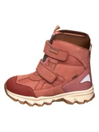 Botki damskie - bisgaard Botki w kolorze jasnobrązowo-różowym - miniaturka - grafika 1