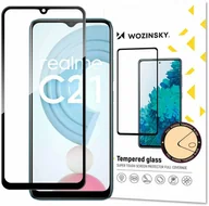 Szkła hartowane na telefon - Wozinsky Tempered glass Full Glue REALME C21 black - miniaturka - grafika 1