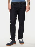 Spodnie męskie - Pepe Jeans Jeansy PM207388 Granatowy Slim Fit - miniaturka - grafika 1