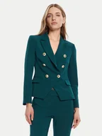 Marynarki i żakiety damskie - Rinascimento Marynarka CFC0126227003 Zielony Slim Fit - miniaturka - grafika 1