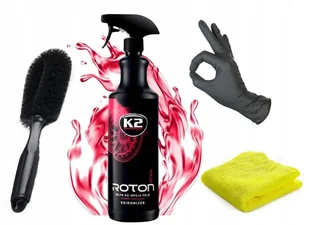 K2 Roton Pro Krwawi Deironizer Płyn Szczotka Do Mycia Czyszczenia Felg 1L - Kosmetyki samochodowe K2 Roton Pro Krwawi Deironizer Płyn Szczotka Do Mycia Czyszczenia Felg 1L - Kosmetyki samochodowe - miniaturka - grafika 1
