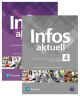 Książki do nauki języka niemieckiego - Pakiet Infos Aktuell 4. Podręcznik wieloletni i zeszyt ćwiczeń do języka niemieckiego dla liceów i techników - Nina Drabich, Tomasz Gajownik, - miniaturka - grafika 1