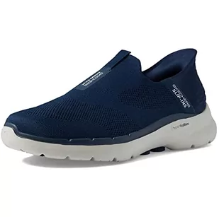 Skechers Męskie trampki 216278 NVY, granatowe tekstylne/granatowe wykończenie syntetyczne/granatowe, 10,5 UK - Trampki męskie - miniaturka - grafika 1