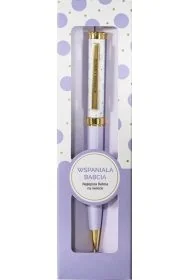 Długopis prezentowy z napisem Wspaniała Babcia - Długopisy - miniaturka - grafika 1