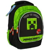 Plecaki szkolne i tornistry - Astra papiernicze Plecak Minecraft Time To Mine AB330 - papiernicze - miniaturka - grafika 1