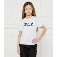 Koszulki męskie - Karl Lagerfeld Kids T-shirt Regular Fit - miniaturka - grafika 1