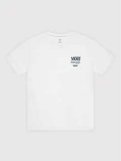 Koszulki dla chłopców - Vans T-Shirt SKATEISTAN VN0A5LHB Biały Regular Fit - grafika 1