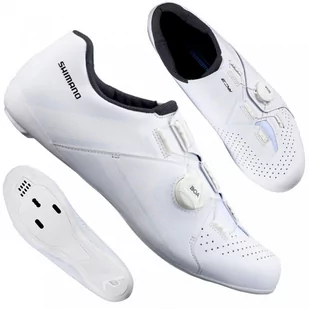 Shimano, Buty sportowe, SHIMANO RC3 SH, RC300 SZOSOWE białe, rozmiar 45 - Buty rowerowe - miniaturka - grafika 1