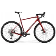 Rowery - Rower gravel Merida SILEX 700 S(49) DARK STRAWBERRY(GREY/RED) - miniaturka - grafika 1