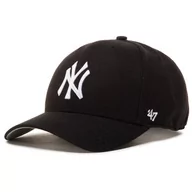 Czapki damskie - New York Czapka z daszkiem 47 BRAND - Yankees Cold Zone '47 B-CLZOE17WBP-BK Black - miniaturka - grafika 1