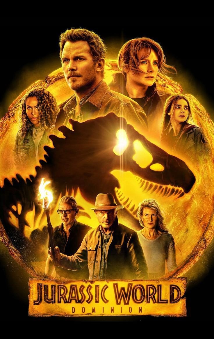 PUZZLE JURASSIC WORLD Dominion A3 252 el z Nadrukiem + IMIĘ Pudełko