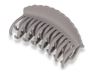 Ozdoby do włosów - Klamra spinka do włosów podwójna szara - miniaturka - grafika 1