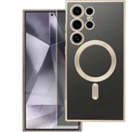Etui i futerały do telefonów - Futerał ELECTRO MAG COVER kompatybilny z MagSafe do SAMSUNG S24 FE złoty - miniaturka - grafika 1